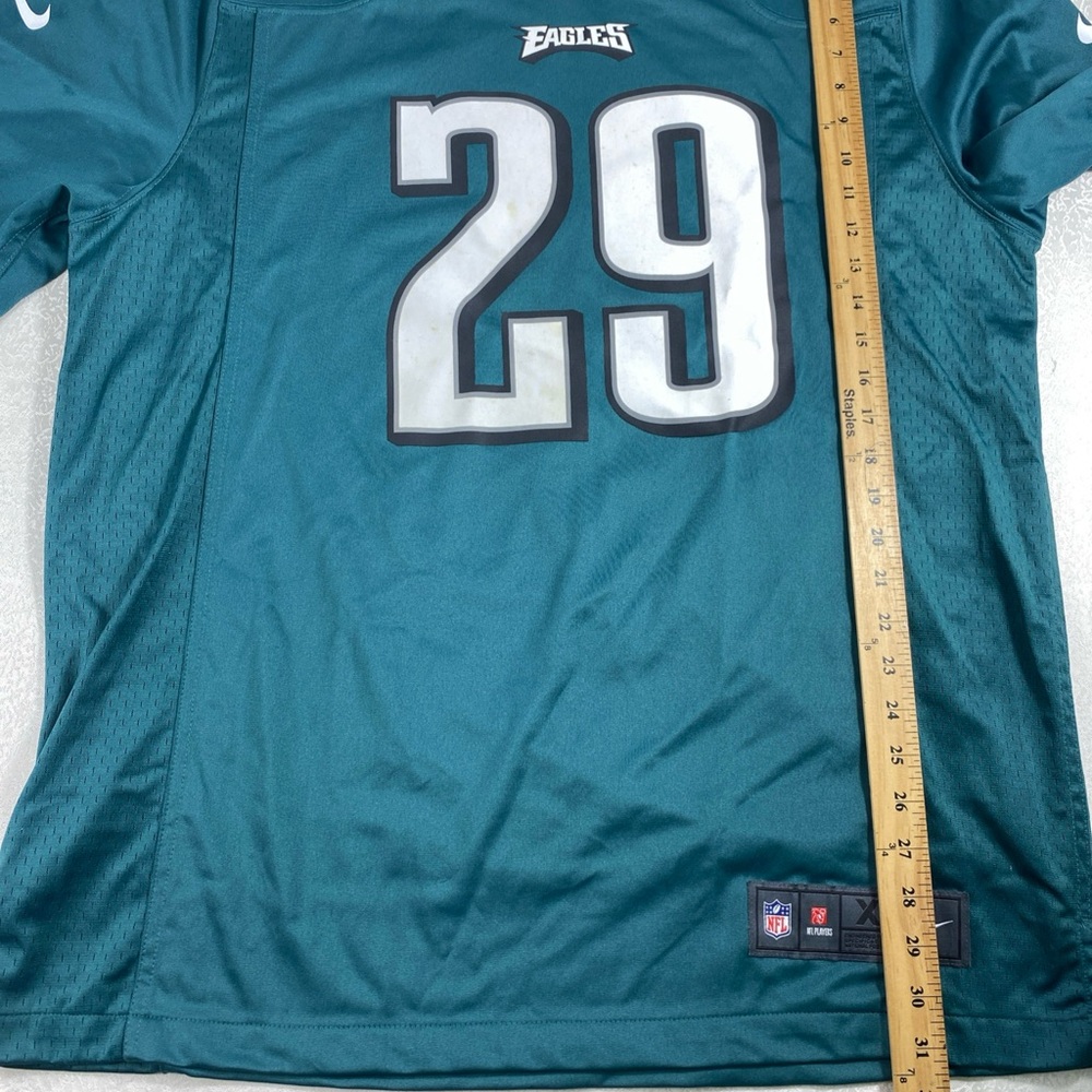 Philadelphia Eagles Green Jersey Man XL Nike NFL - Picture 7 of 14